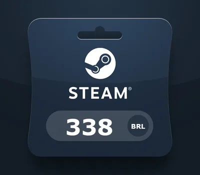 Steam Gift Card BRL 338 BR Activation Code — лицензионный ключ