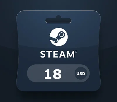 Steam Gift Card USD 18 TR Activation Code — лицензионный ключ