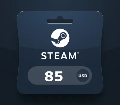 Steam Gift Card USD 85 AR Activation Code — лицензионный ключ