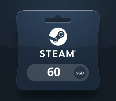 Steam Wallet SGD 60 Gift Card SG — лицензионный ключ