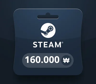 Steam Gift Card KRW 160000 KR Activation Code — лицензионный ключ