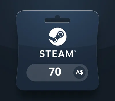 Steam Gift Card AUD 70 AU Activation Code — лицензионный ключ