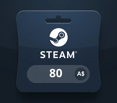 Steam Gift Card AUD 80 AU Activation Code — лицензионный ключ