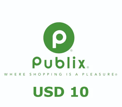 Publix USD 10 Gift Card US — лицензионный ключ
