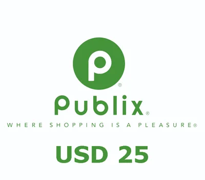 Publix USD 25 Gift Card US — лицензионный ключ