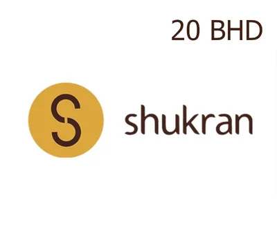 Shukran BHD 20 Gift Card BH — лицензионный ключ