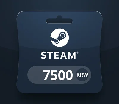 Steam Wallet KRW 7500 Gift Card KR — лицензионный ключ