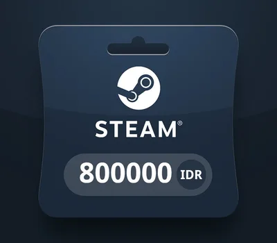 Steam Wallet IDR 800000 Gift Card ID — лицензионный ключ