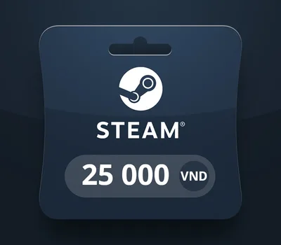 Steam Wallet VND 25 000 Gift Card — лицензионный ключ