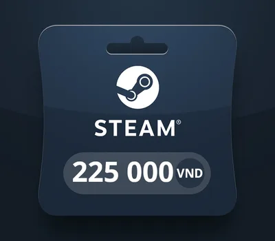 Steam Wallet VND 225 000 Gift Card — лицензионный ключ