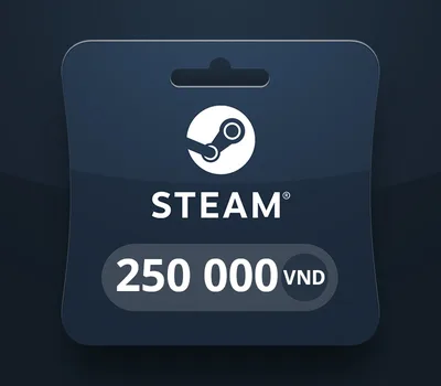 Steam Wallet VND 250 000 Gift Card — лицензионный ключ