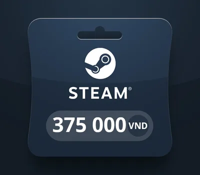Steam Wallet VND 375 000 Gift Card — лицензионный ключ