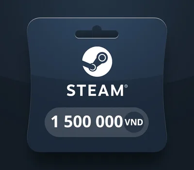 Steam Wallet VND 1 500 000 Gift Card — лицензионный ключ