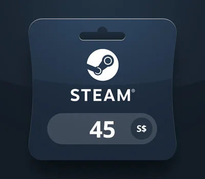 Steam Wallet SGD 45 Gift Card SG — лицензионный ключ