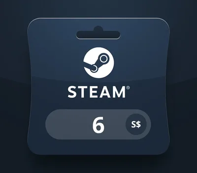 Steam Wallet SGD 6 Gift Card SG — лицензионный ключ