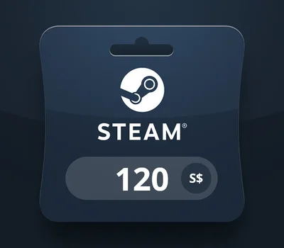 Steam Wallet SGD 120 Gift Card SG — лицензионный ключ