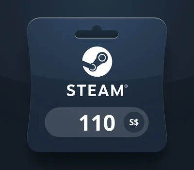Steam Wallet SGD 110 Gift Card SG — лицензионный ключ