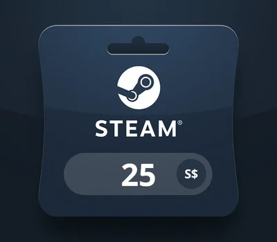 Steam Wallet SGD 25 Gift Card SG — лицензионный ключ