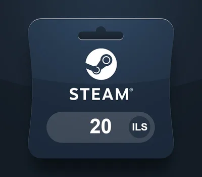 Steam Wallet ILS 20 Gift Card IL — лицензионный ключ