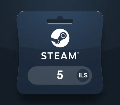 Steam Wallet ILS 5 Gift Card IL — лицензионный ключ