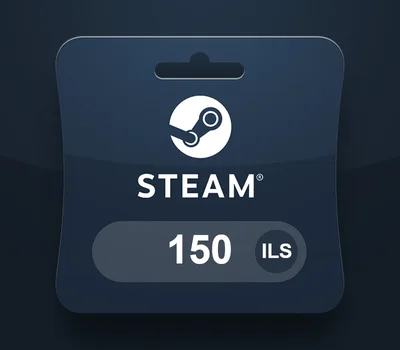 Steam Wallet ILS 150 Gift Card IL — лицензионный ключ