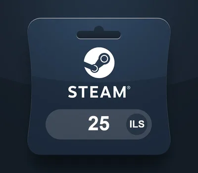 Steam Wallet ILS 25 Gift Card IL — лицензионный ключ