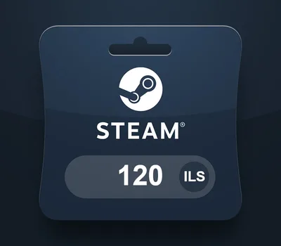 Steam Wallet ILS 120 Gift Card IL — лицензионный ключ