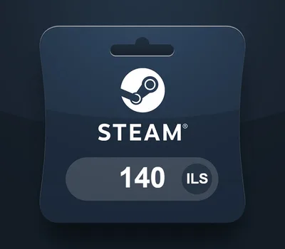 Steam Wallet ILS 140 Gift Card IL — лицензионный ключ