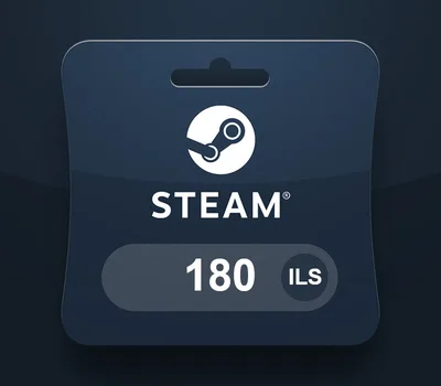 Steam Wallet ILS 180 Gift Card IL — лицензионный ключ