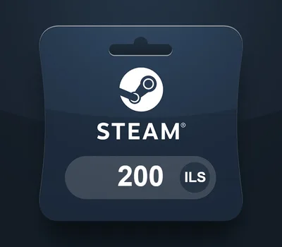 Steam Wallet ILS 200 Gift Card IL — лицензионный ключ