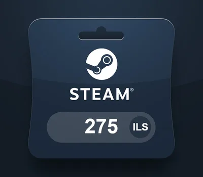 Steam Wallet ILS 275 Gift Card IL — лицензионный ключ