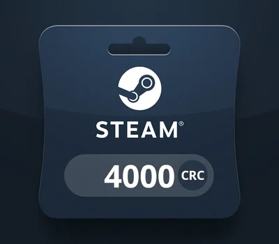 Steam Wallet CRC 4000 Gift Card CR — лицензионный ключ