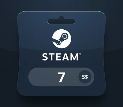 Steam Wallet SGD 7 Gift Card SG — лицензионный ключ