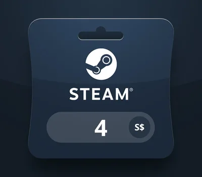 Steam Wallet SGD 4 Gift Card SG — лицензионный ключ