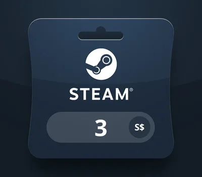 Steam Wallet SGD 3 Gift Card SG — лицензионный ключ
