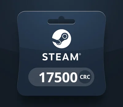 Steam Wallet CRC 17 500 Gift Card CR — лицензионный ключ