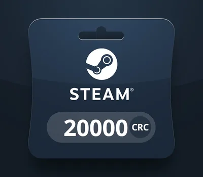 Steam Wallet CRC 20 000 Gift Card CR — лицензионный ключ