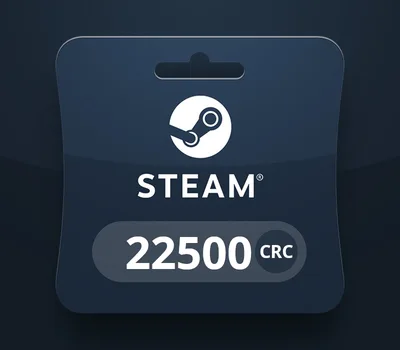 Steam Wallet CRC 22 500 Gift Card CR — лицензионный ключ