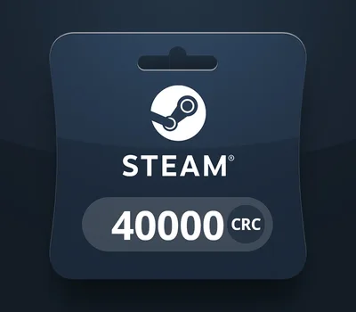Steam Wallet CRC 40 000 Gift Card CR — лицензионный ключ