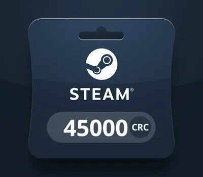 Steam Wallet CRC 45 000 Gift Card CR — лицензионный ключ