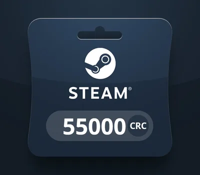 Steam Wallet CRC 55 000 Gift Card CR — лицензионный ключ