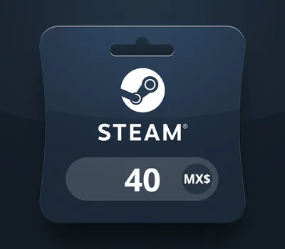Steam Wallet MXN 40 Gift Card MX — лицензионный ключ