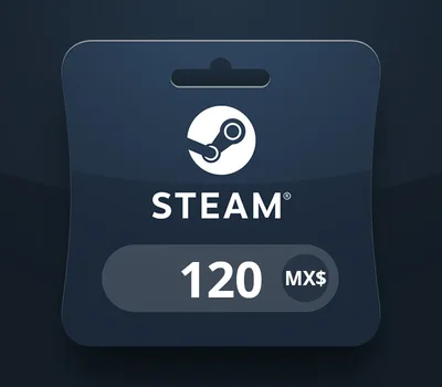 Steam Wallet MXN 120 Gift Card MX — лицензионный ключ