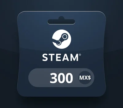 Steam Wallet MXN 300 Gift Card MX — лицензионный ключ