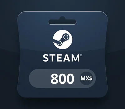 Steam Wallet MXN 800 Gift Card MX — лицензионный ключ