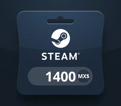 Steam Wallet MXN 1400 Gift Card MX — лицензионный ключ