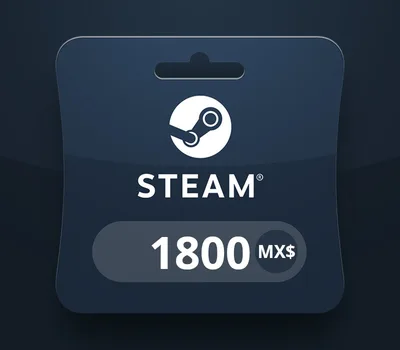 Steam Wallet MXN 1800 Gift Card MX — лицензионный ключ