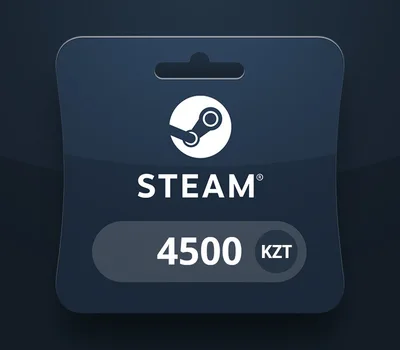 Steam Wallet KZT 4500 Gift Card KZ — лицензионный ключ