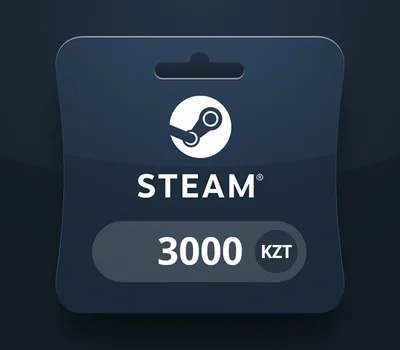 Steam Wallet KZT 3000 Gift Card KZ — лицензионный ключ