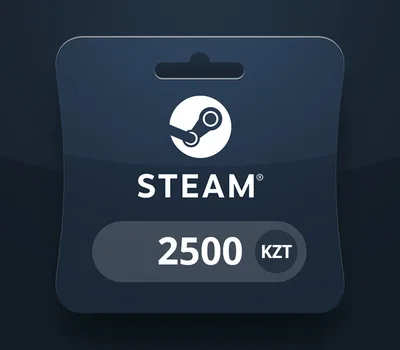 Steam Wallet KZT 2500 Gift Card KZ — лицензионный ключ